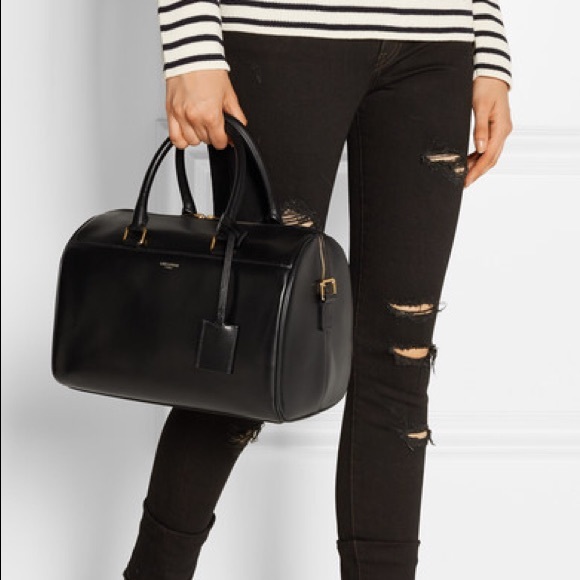Saint Laurent Handbags - Saint Laurent Classic Duffle Bag Black